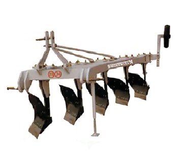 تصویر 1 از گاوآهن پنج خیش با آرایش پیشرفته و شخم چند مسیره